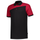 Tricorp Polo Bicolor Naden 202006 Zwart/Rood