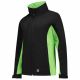 Tricorp Softshell Bicolor Dames 402008 Zwart/Lichtgroen