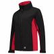 Tricorp Softshell Bicolor Dames 402008 Zwart/Rood