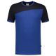 Tricorp T-Shirt Bicolor Naden Koningsblauw/Marineblauw