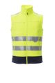 Payper Traffic Herenbodywarmer Fluorescerend Geel/Marineblauw